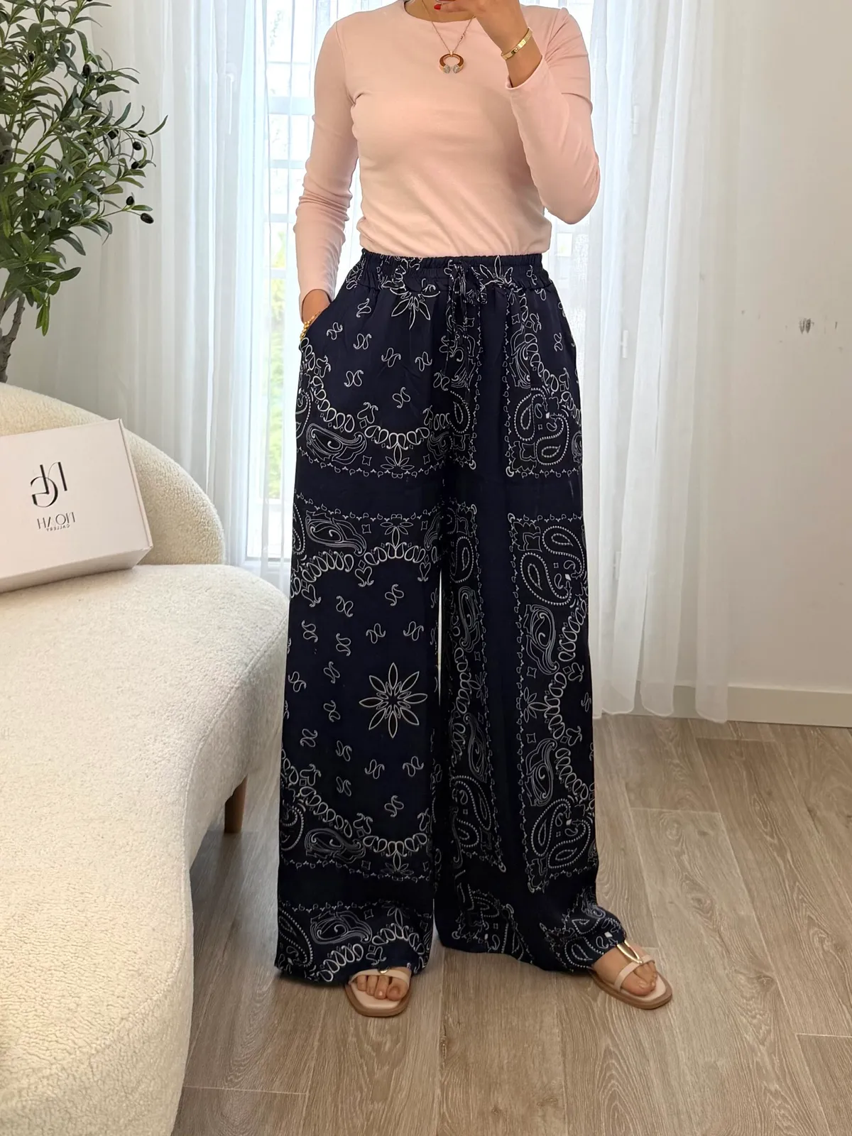 Pantalon Bandana Marine