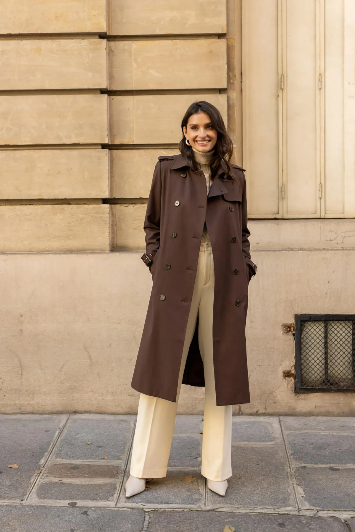 Trench Chocolat Premium