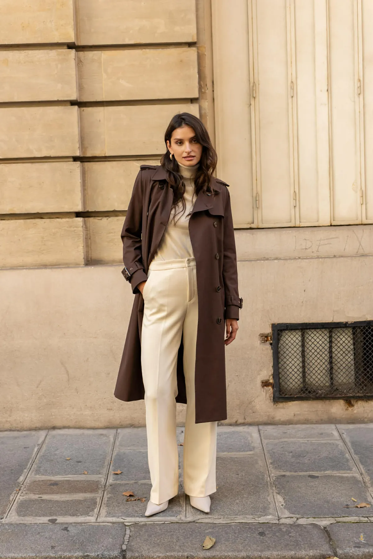 Trench Chocolat Premium
