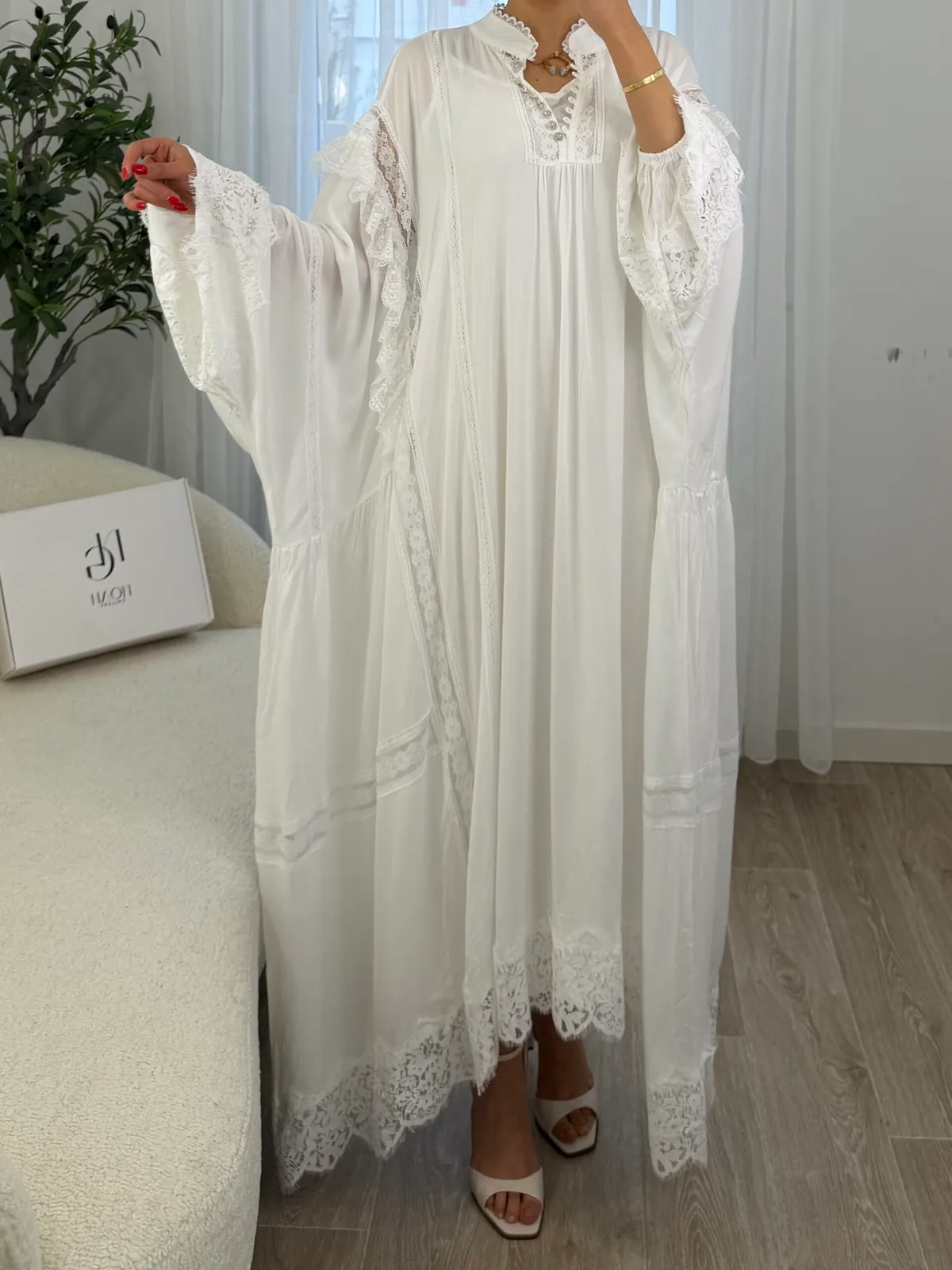 Robe Bohème Ivoire