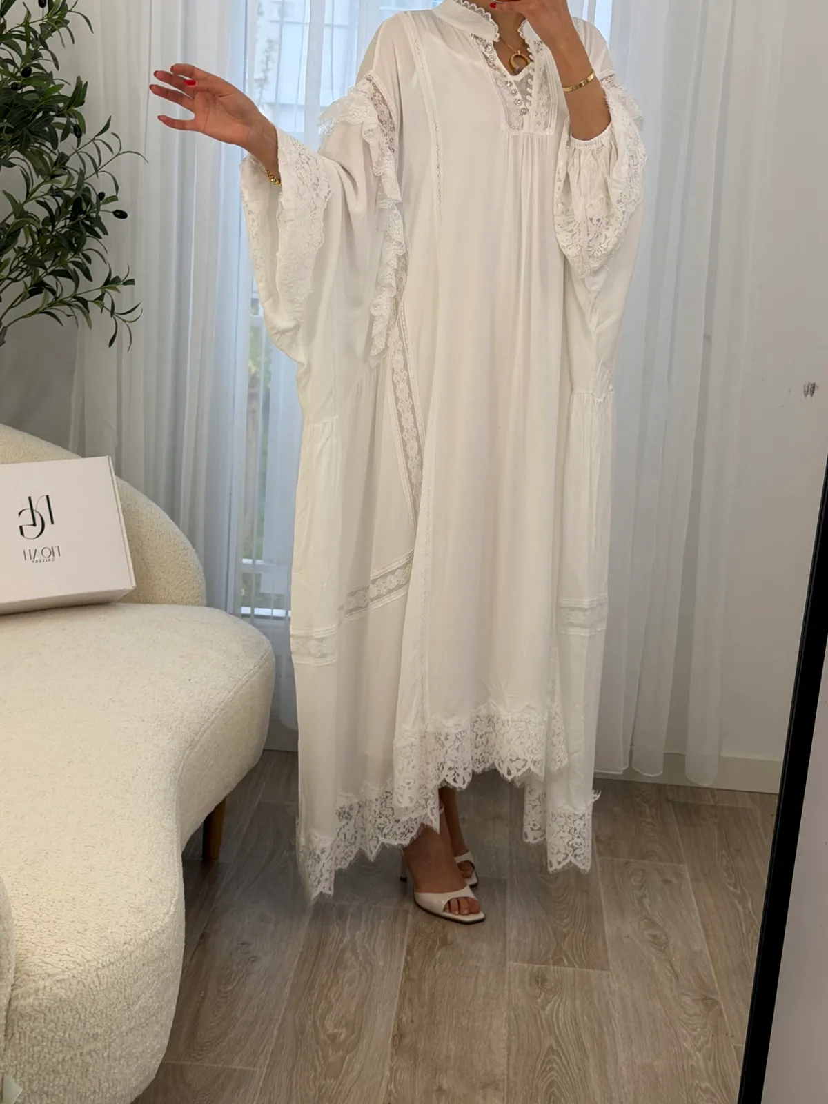 Robe Bohème Ivoire