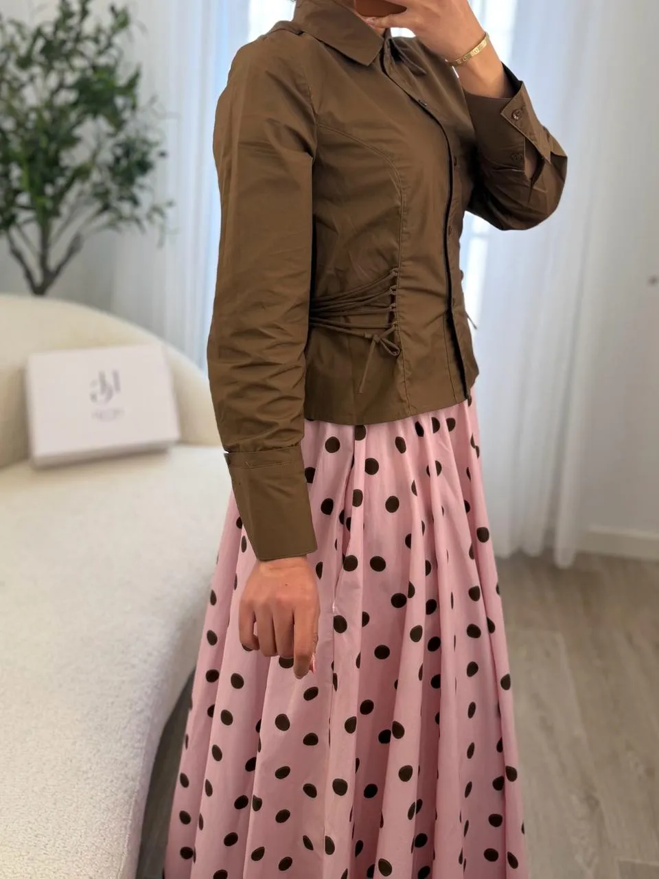 Chemise Café Crème