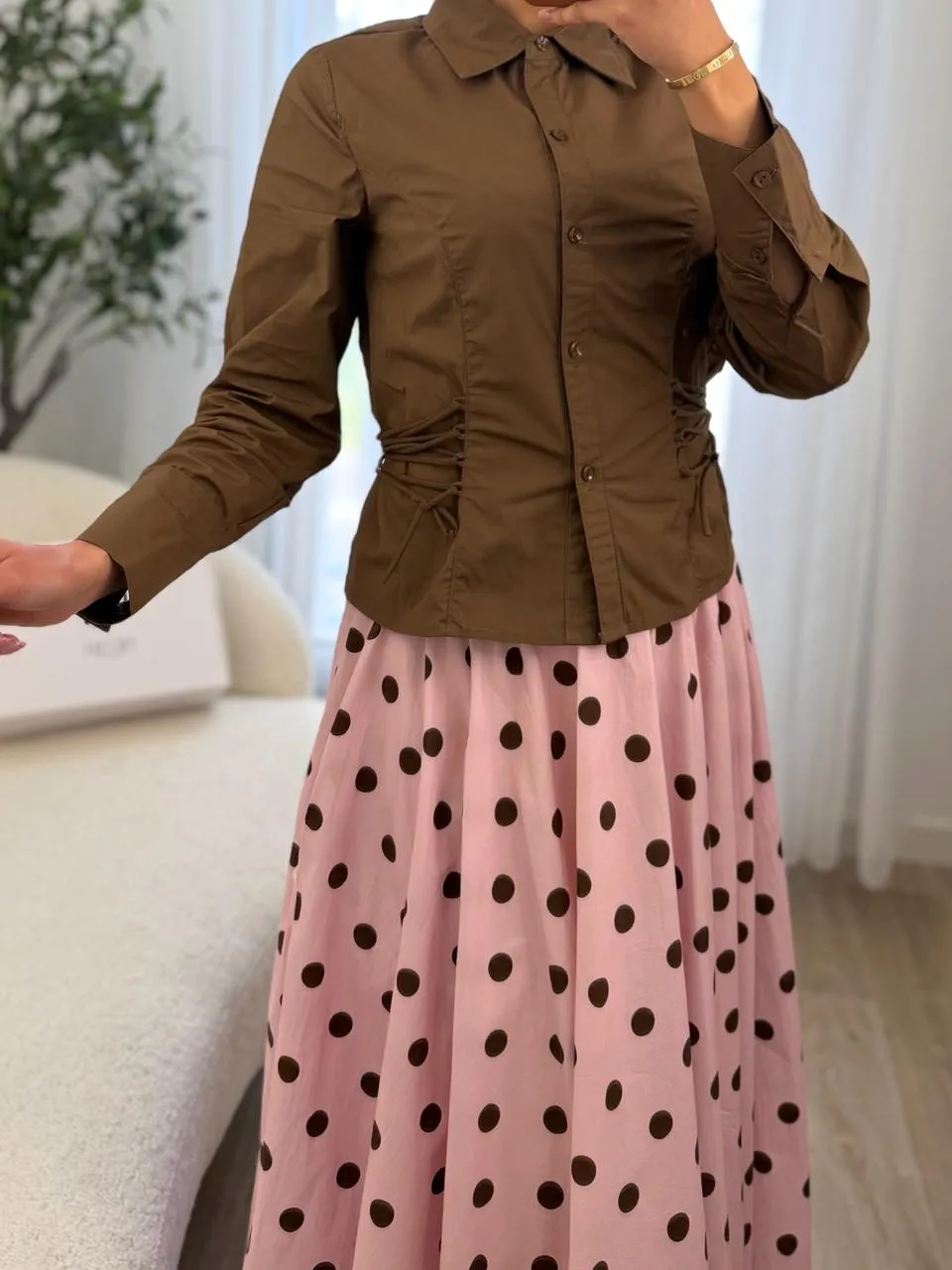 Chemise Café Crème