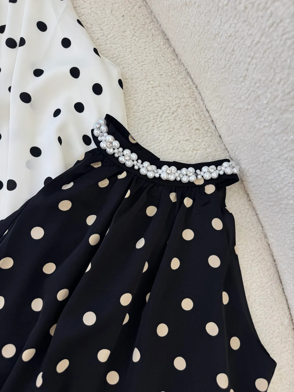 Top Perla à Pois