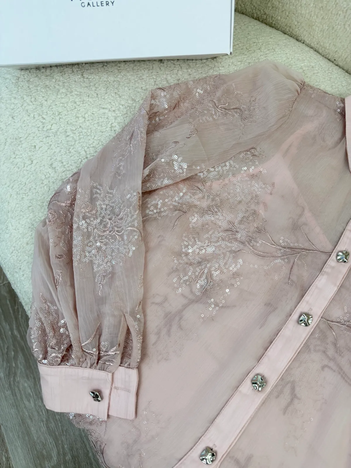 Chemise Élégance Rose