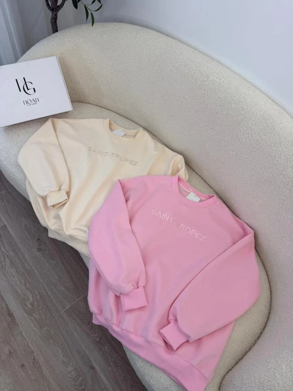 Pull Blush &amp; Cream