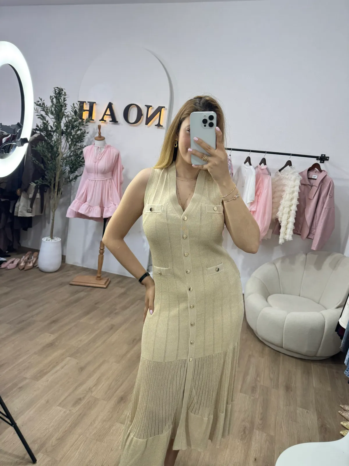 Robe Gold Élégance