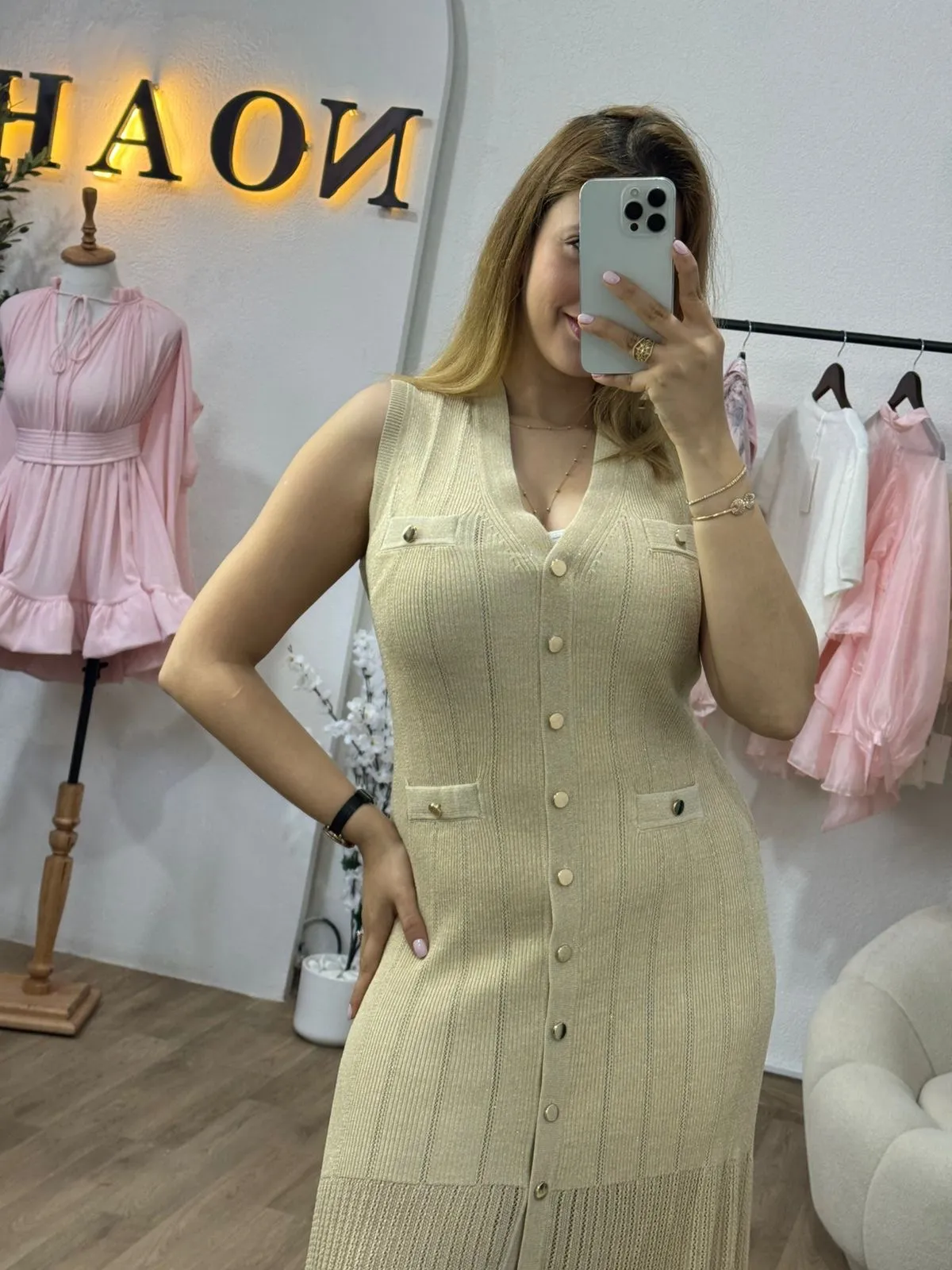 Robe Gold Élégance