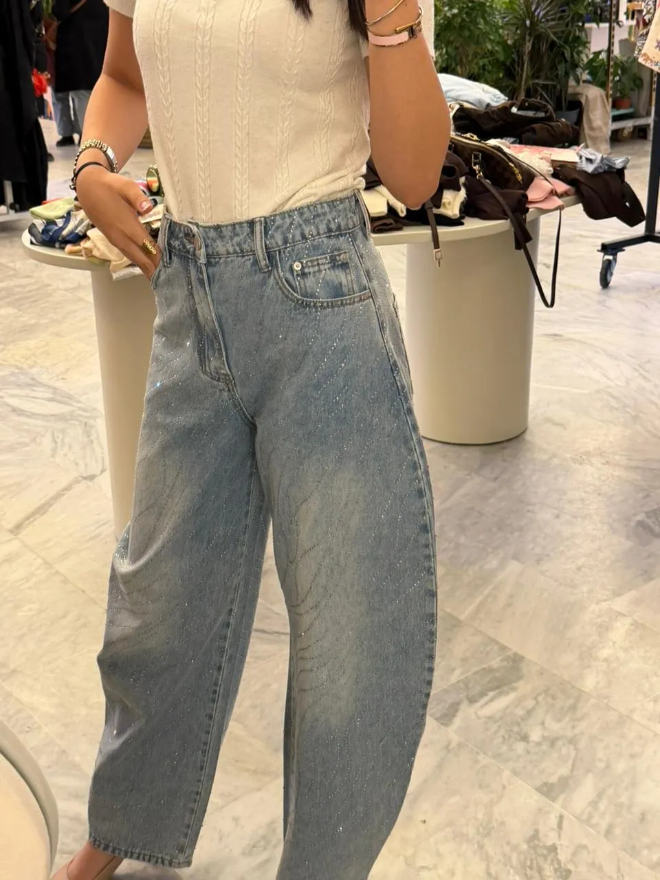 Jean Glam Wide