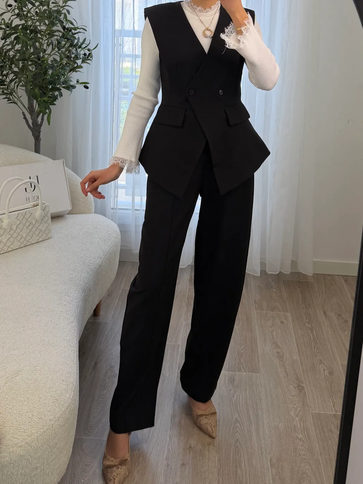 Ensemble Tailleur Chic Noir
