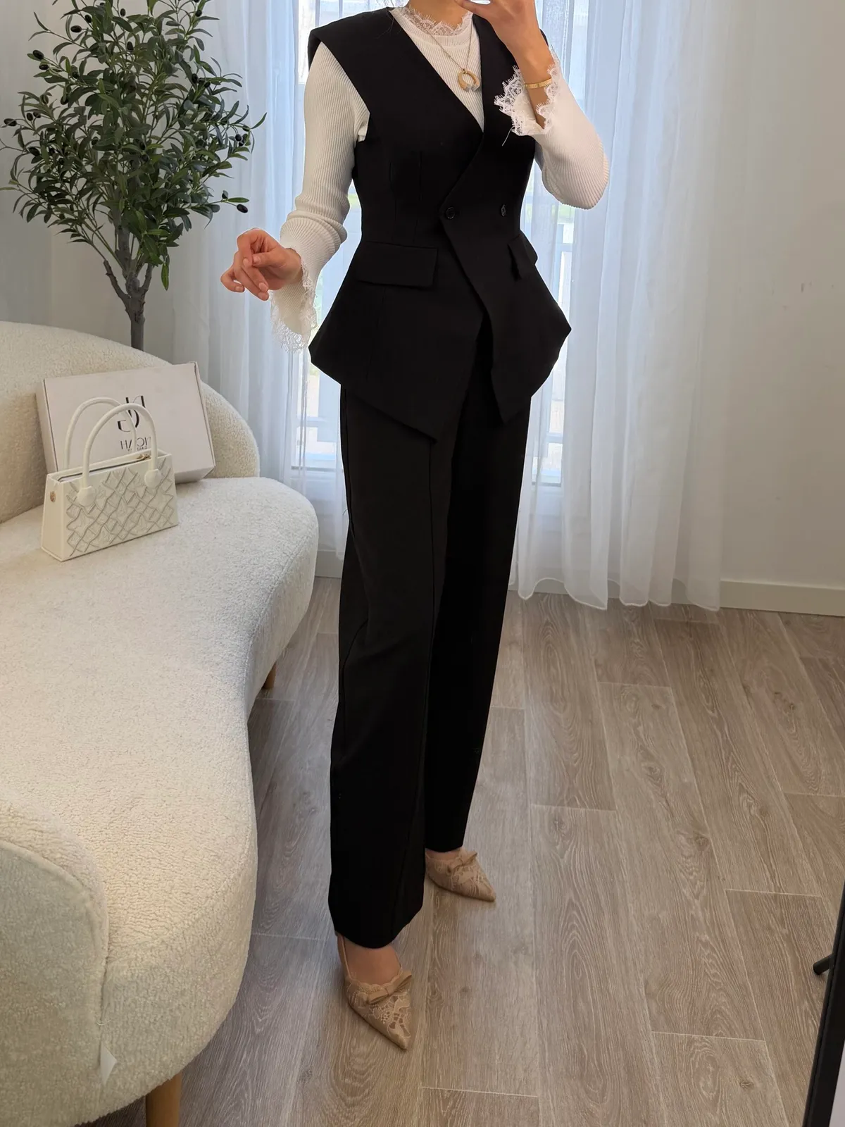 Ensemble Tailleur Chic Noir