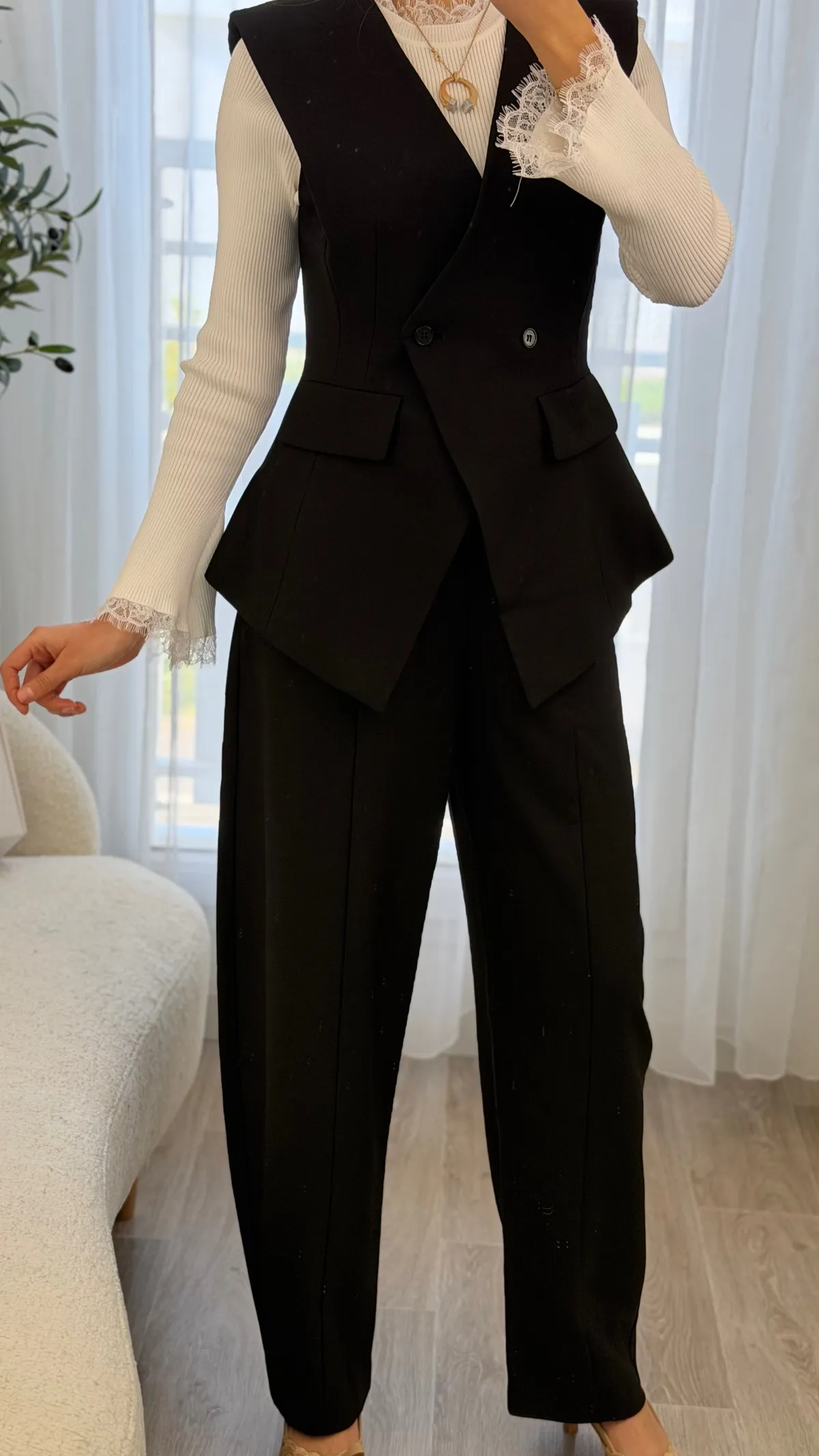 Ensemble Tailleur Chic Noir
