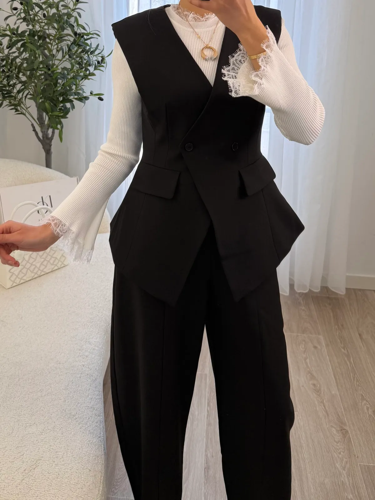 Ensemble Tailleur Chic Noir