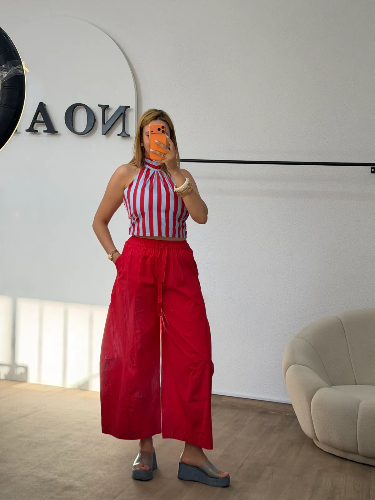 Top Marina Rayé