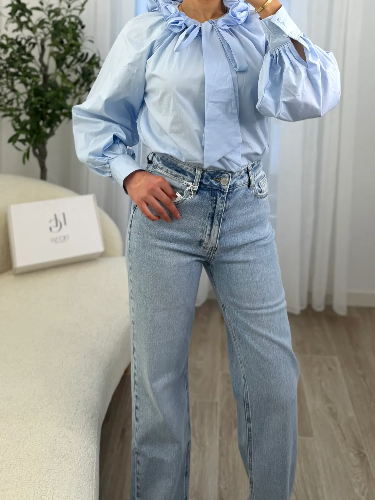 Chemise Élise Volants
