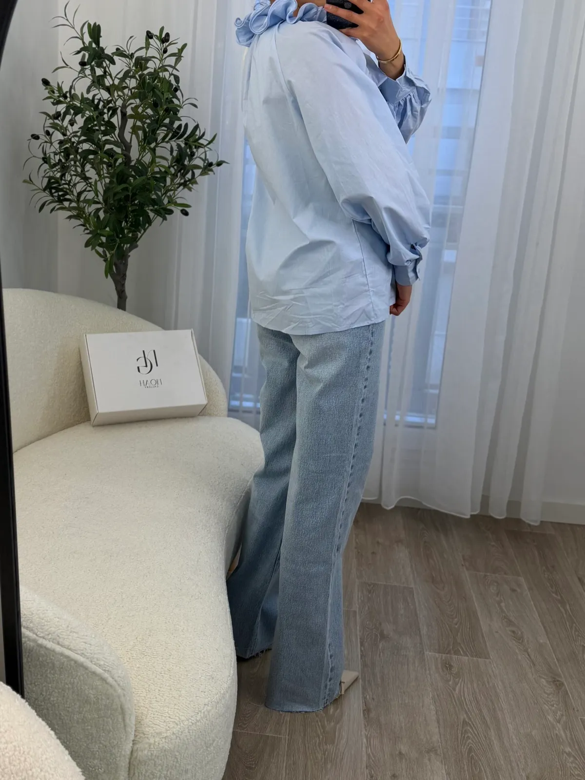 Chemise Élise Volants