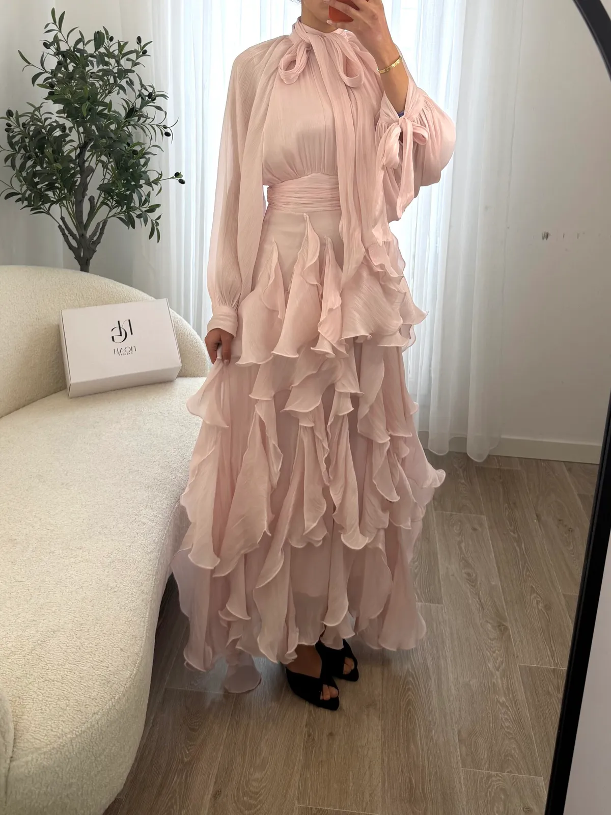 Robe Valentina à Volants