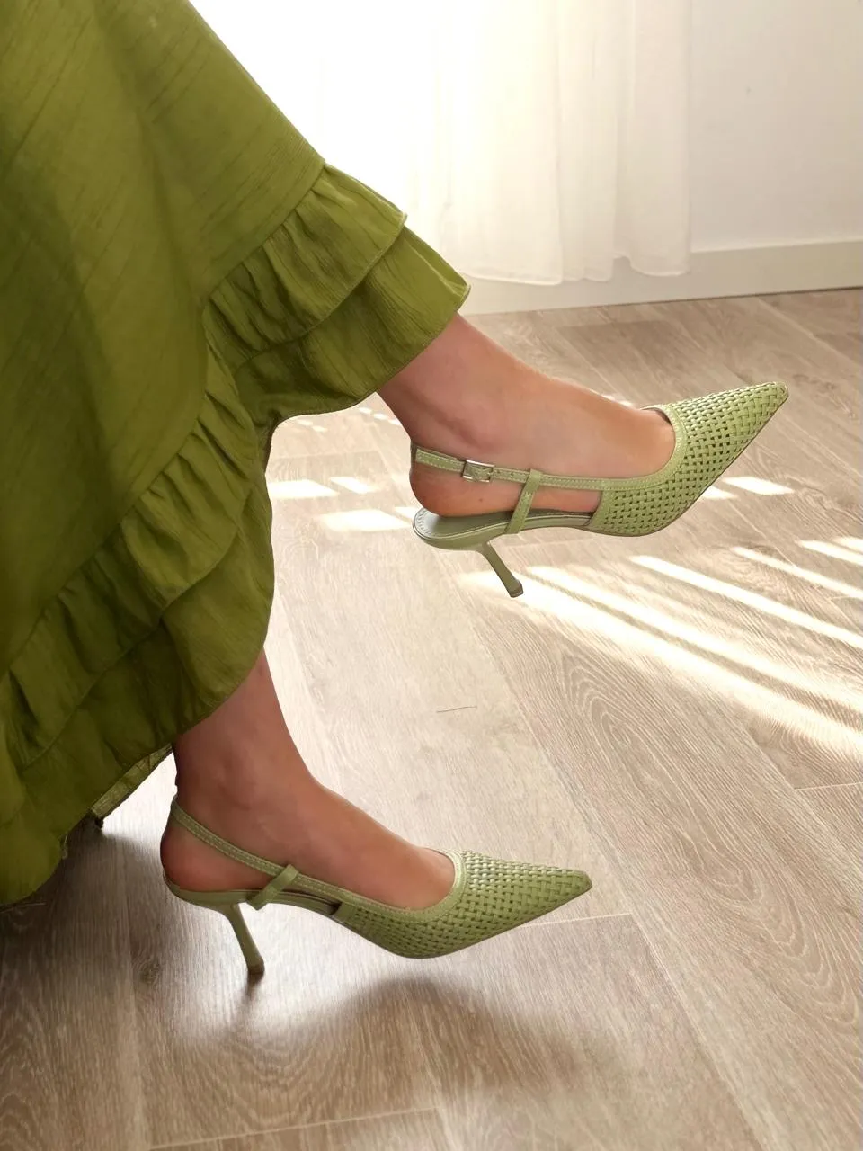 Escarpin Olive Chic
