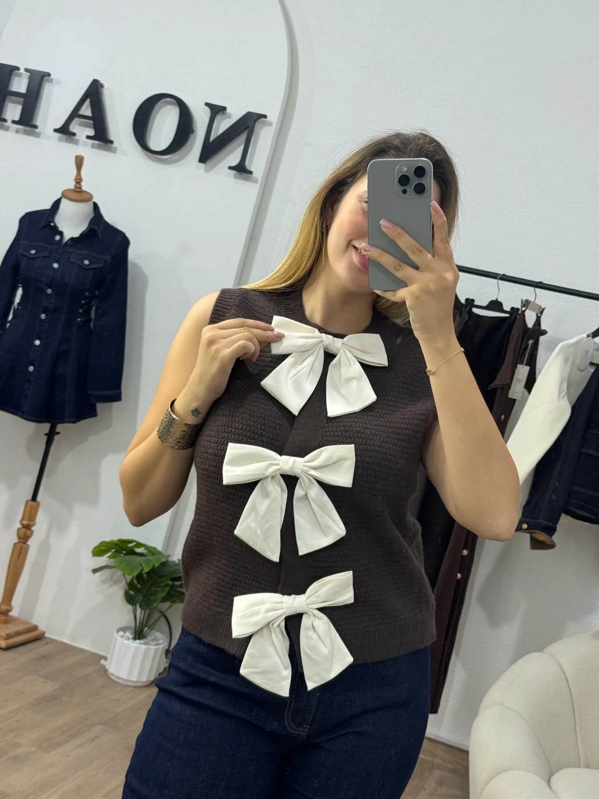 Débardeur Gilet Papillon