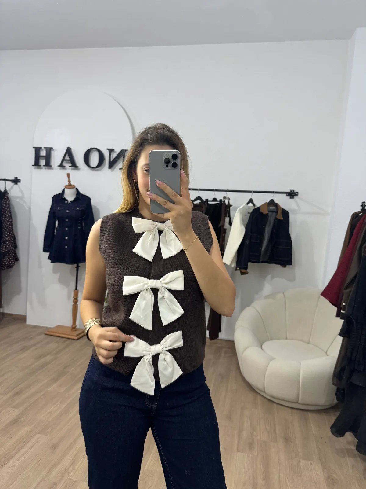 Débardeur Gilet Papillon