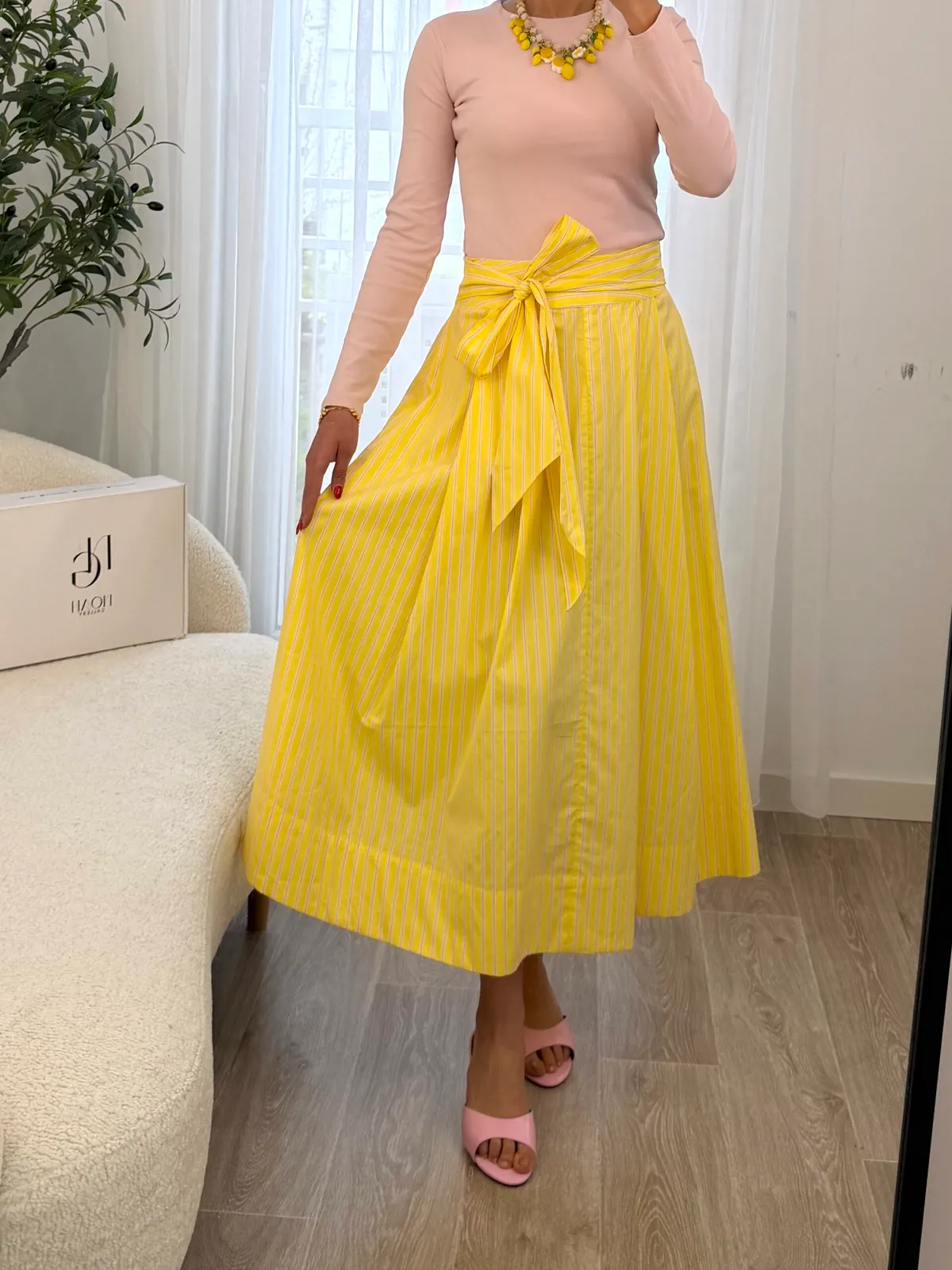 Jupe Soleil Rayée