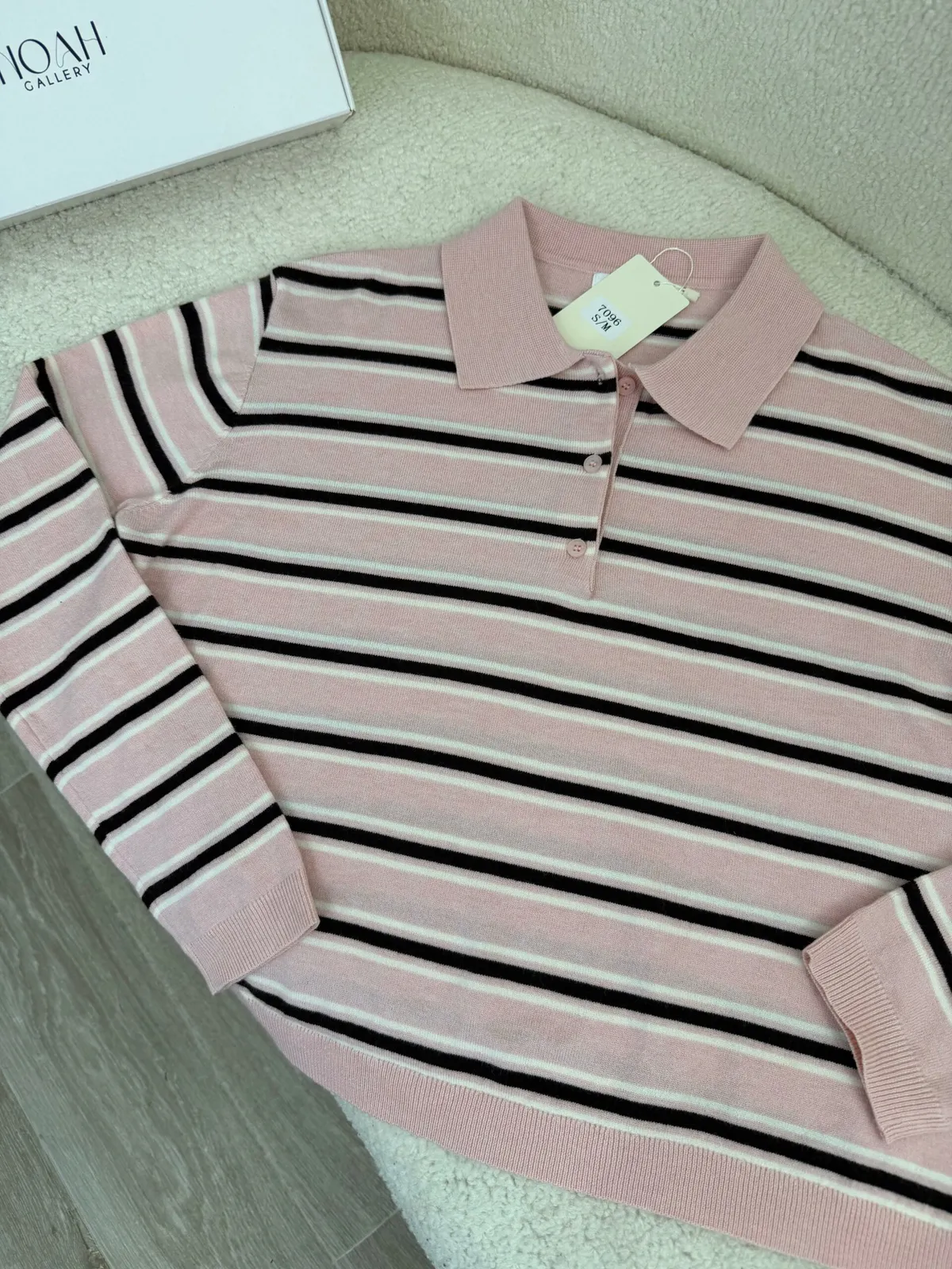 Polo Rayé Chic
