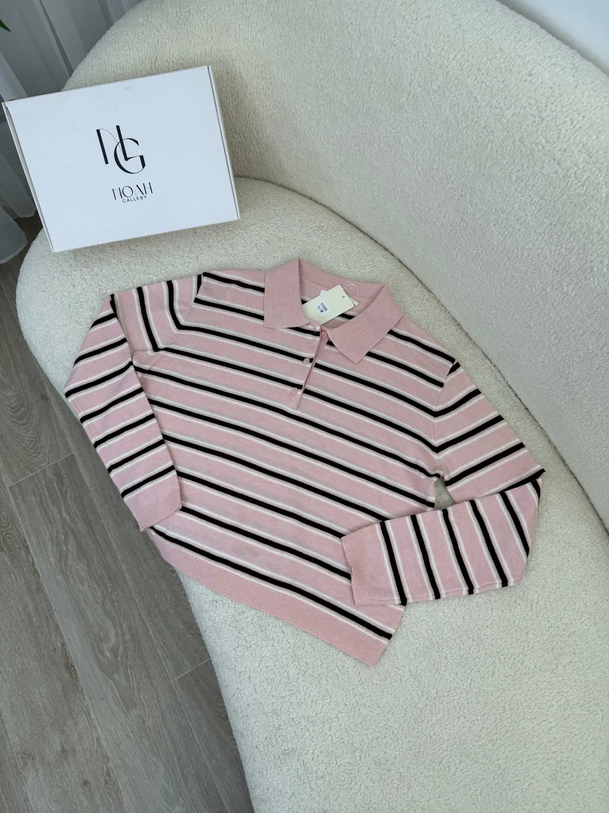 Polo Rayé Chic