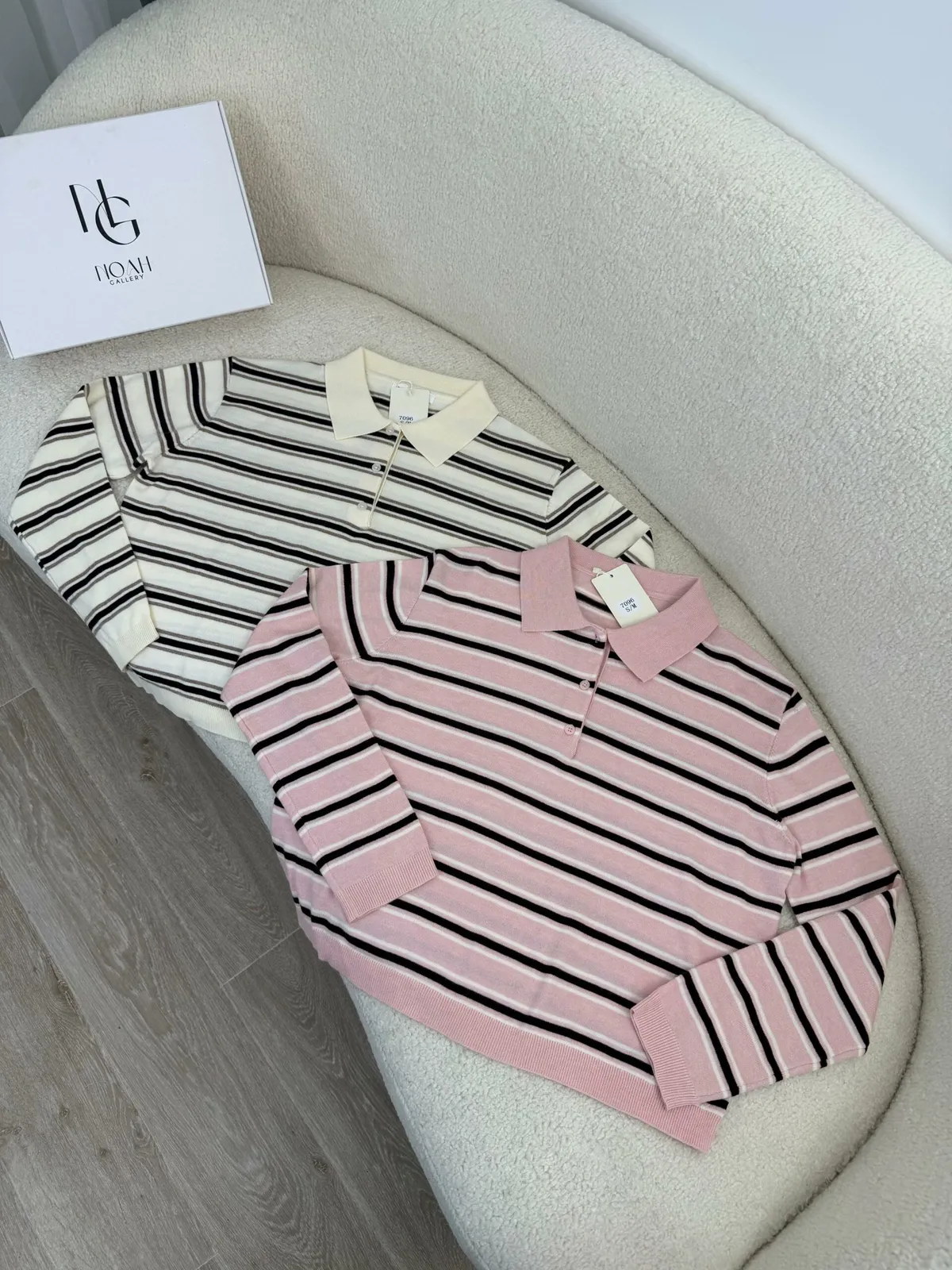 Polo Rayé Chic