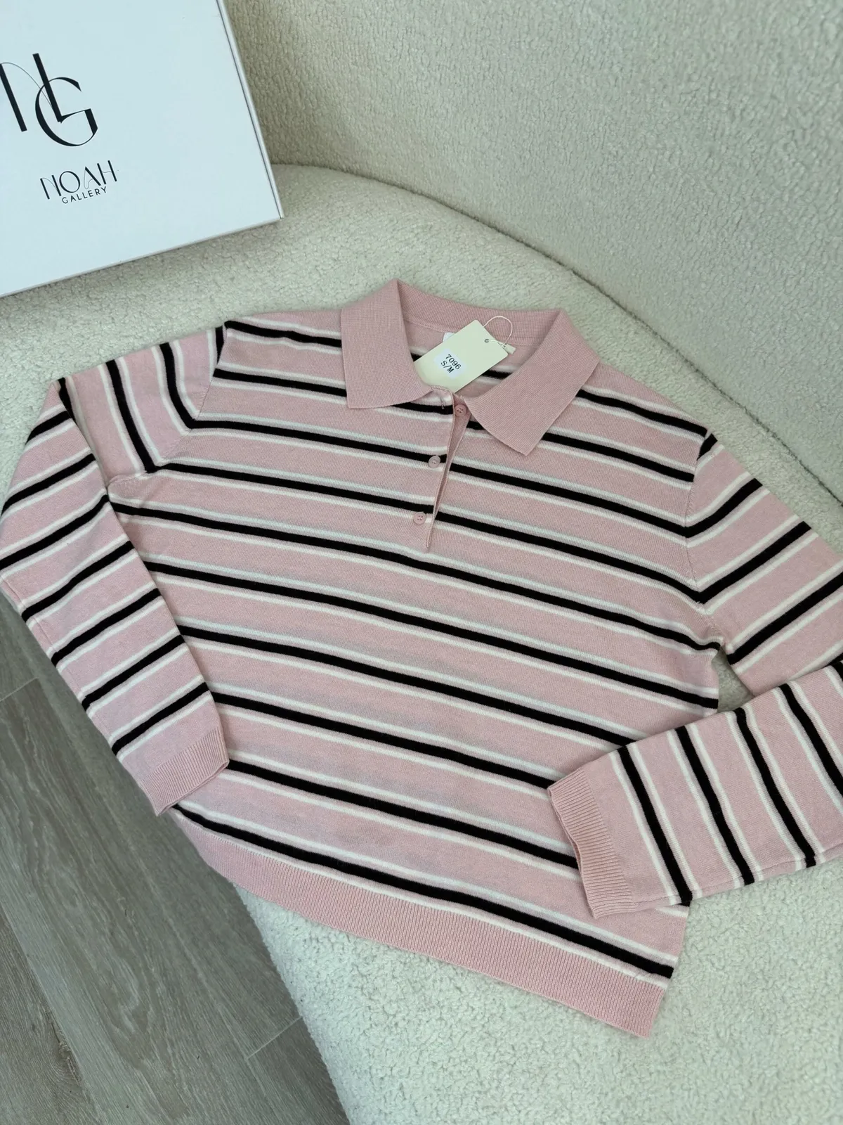 Polo Rayé Chic