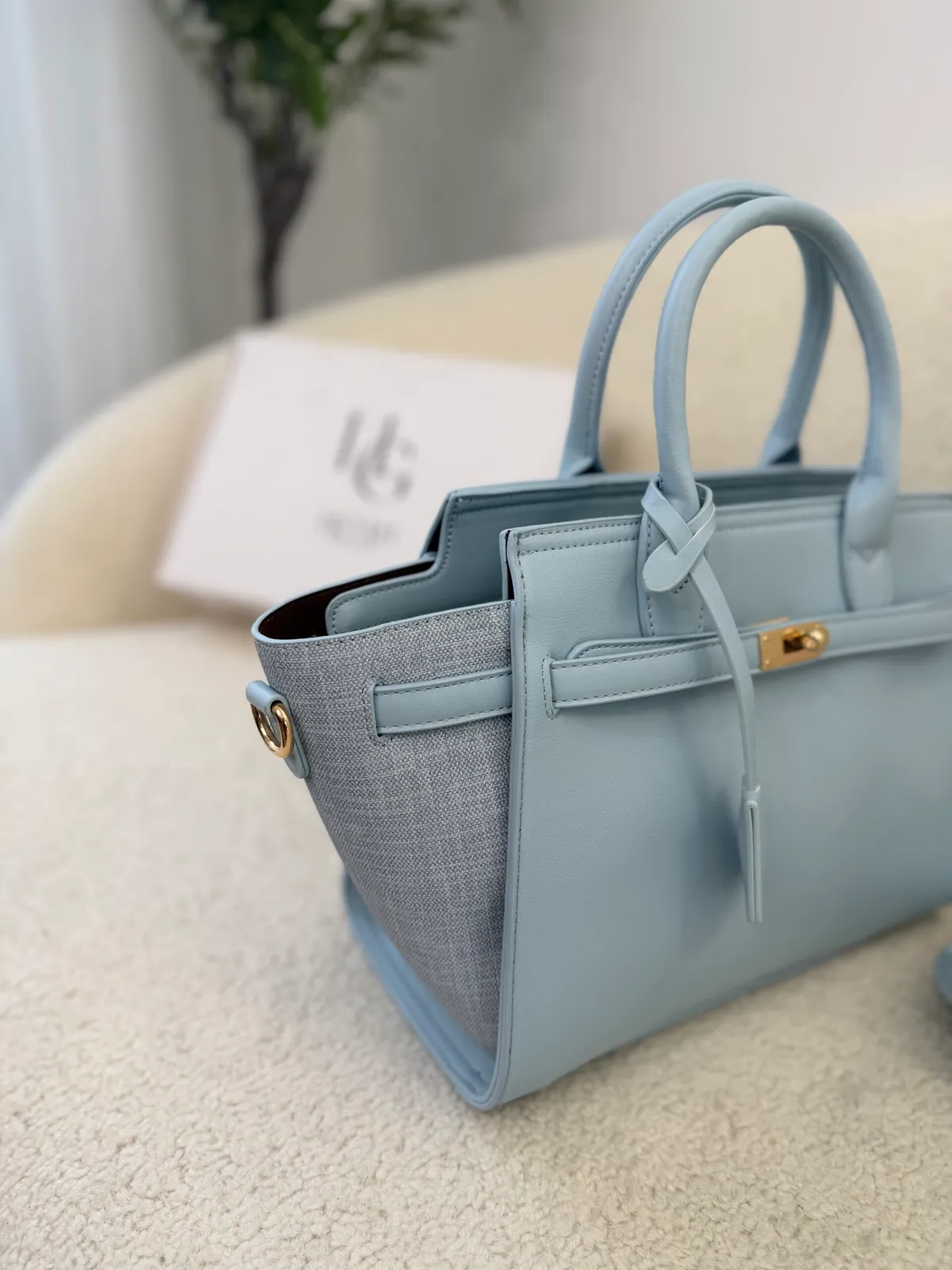Sac À Main Structuré Avec Pochette
