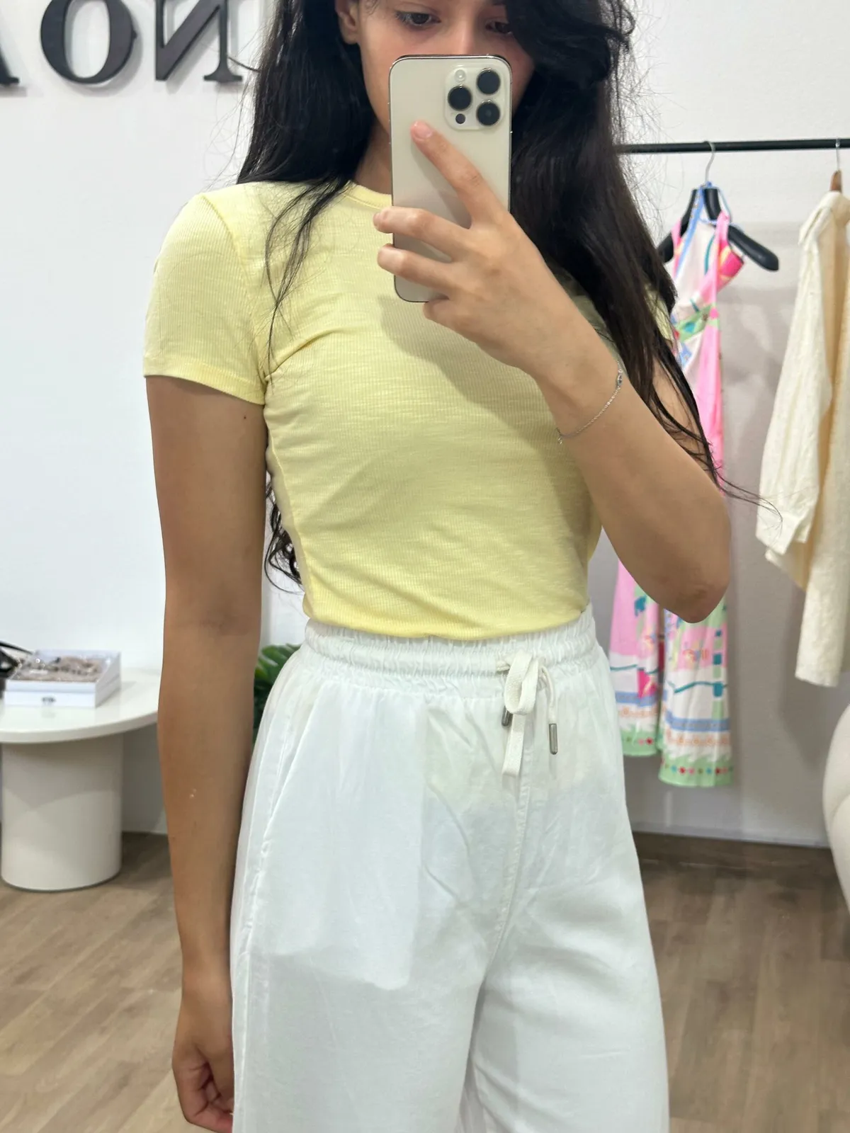 Pantalon Blanc Nuage