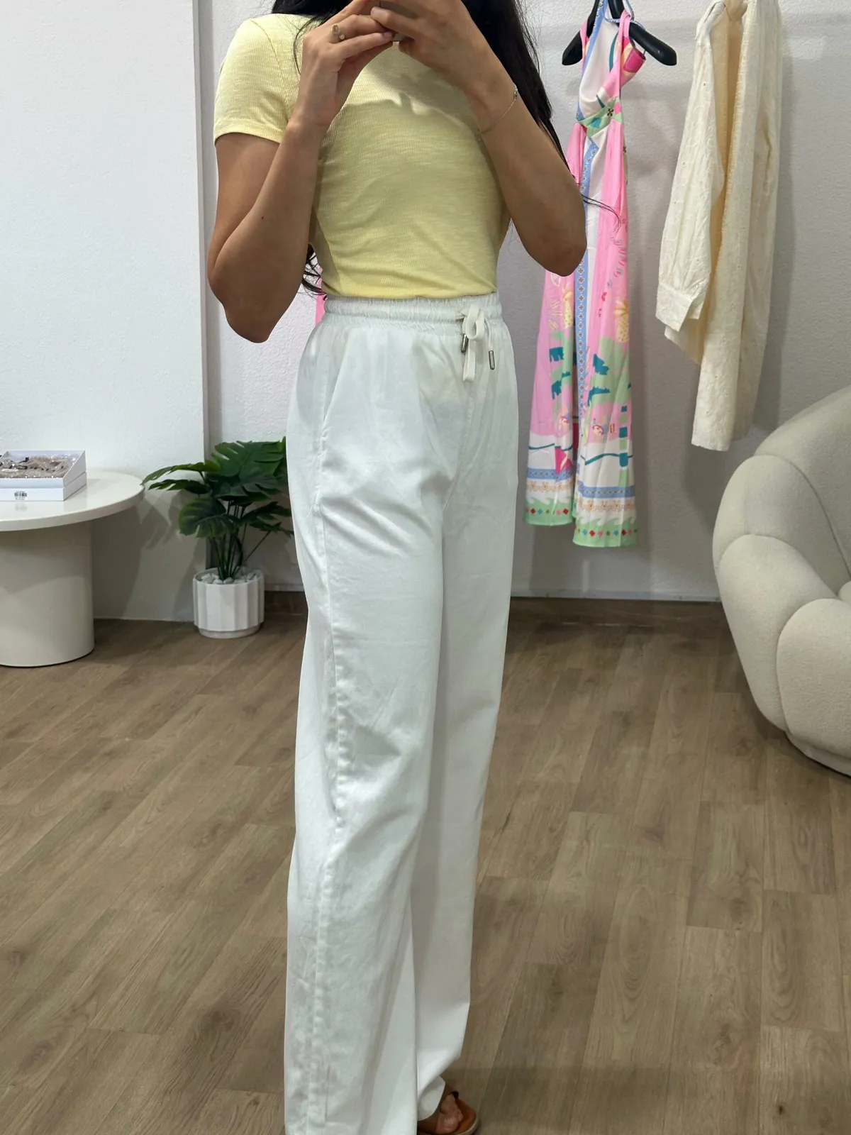 Pantalon Blanc Nuage