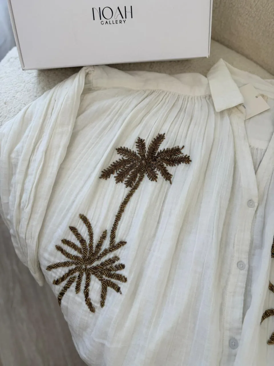 Chemise Golden Palm