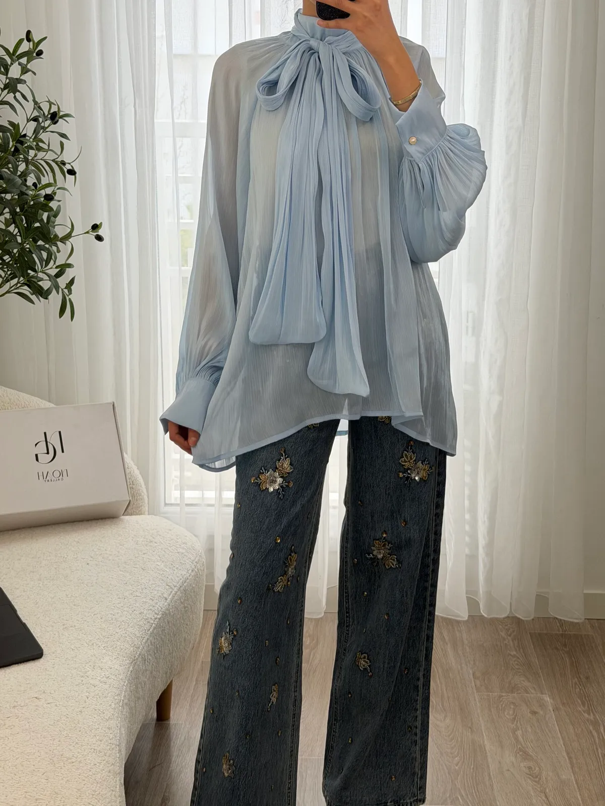 Blouse Élégance Céleste