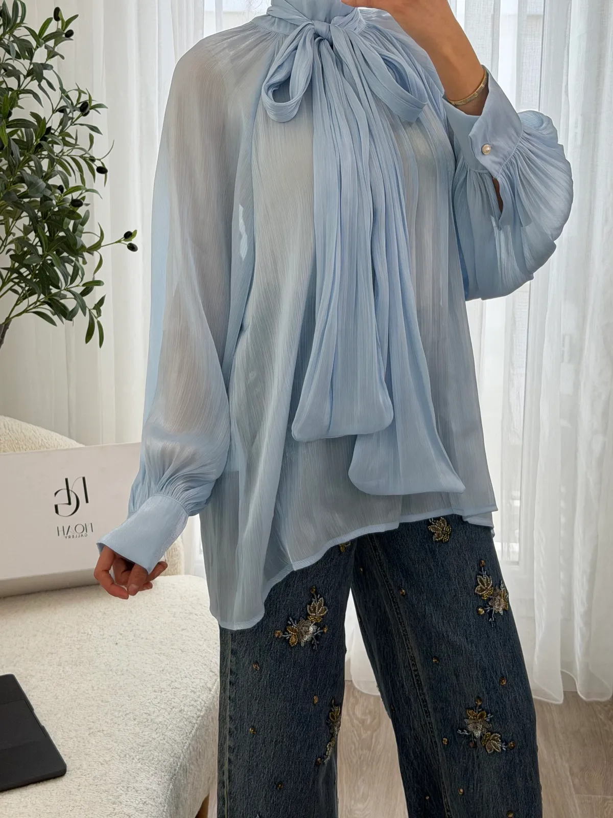 Blouse Élégance Céleste