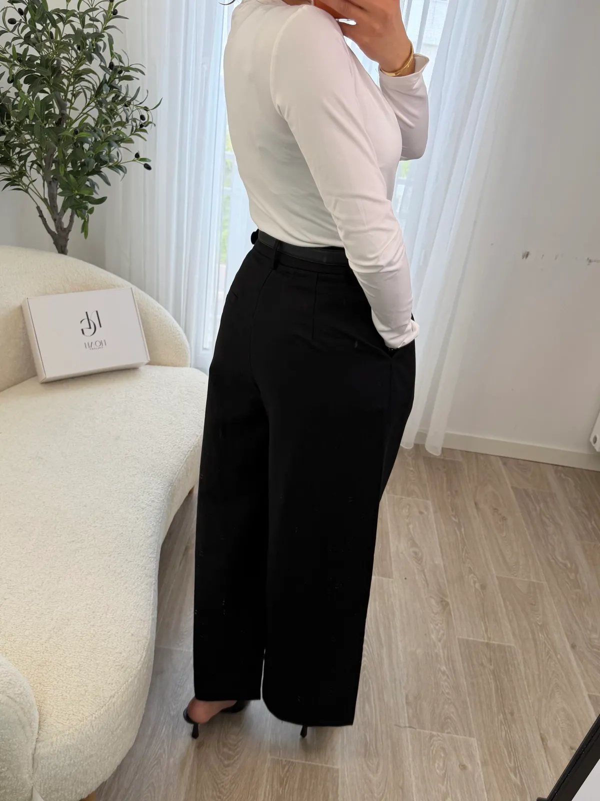 Pantalon Noir Léger