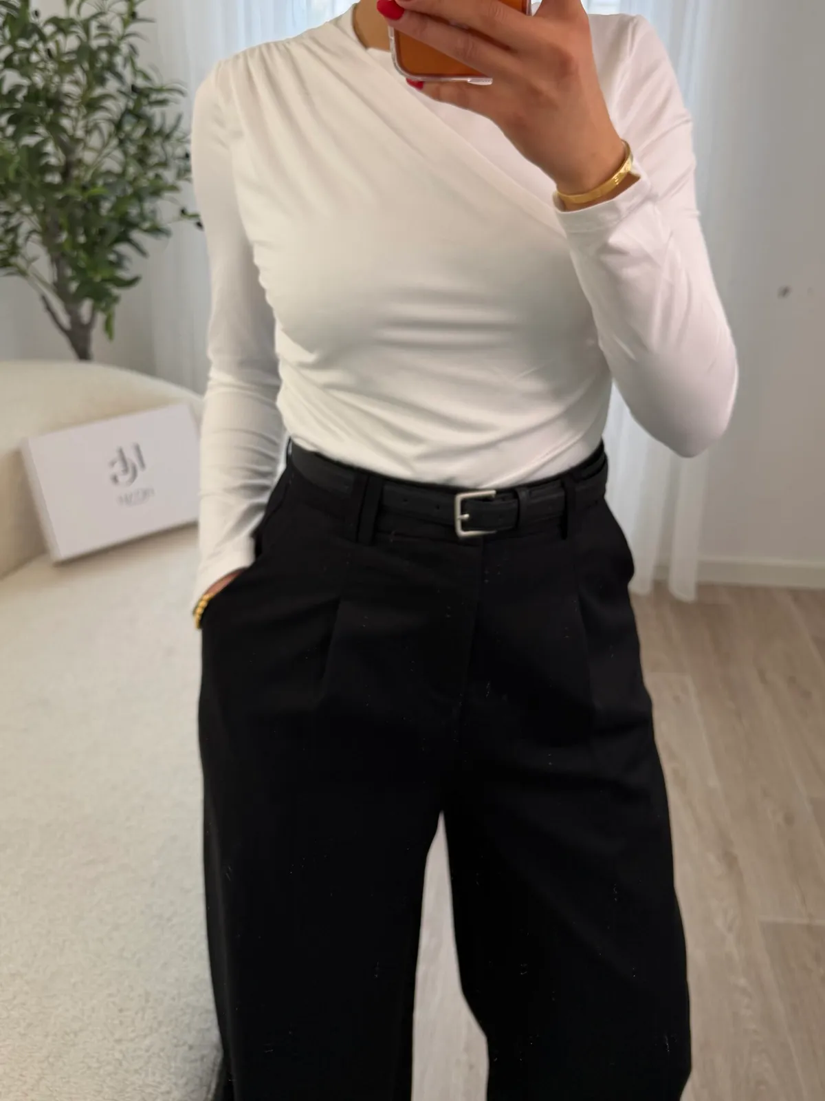 Pantalon Noir Léger