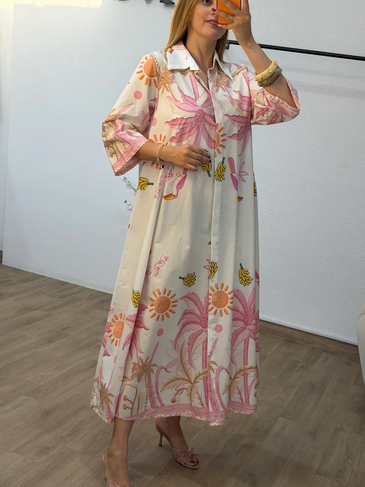Robe Tropicana Popeline