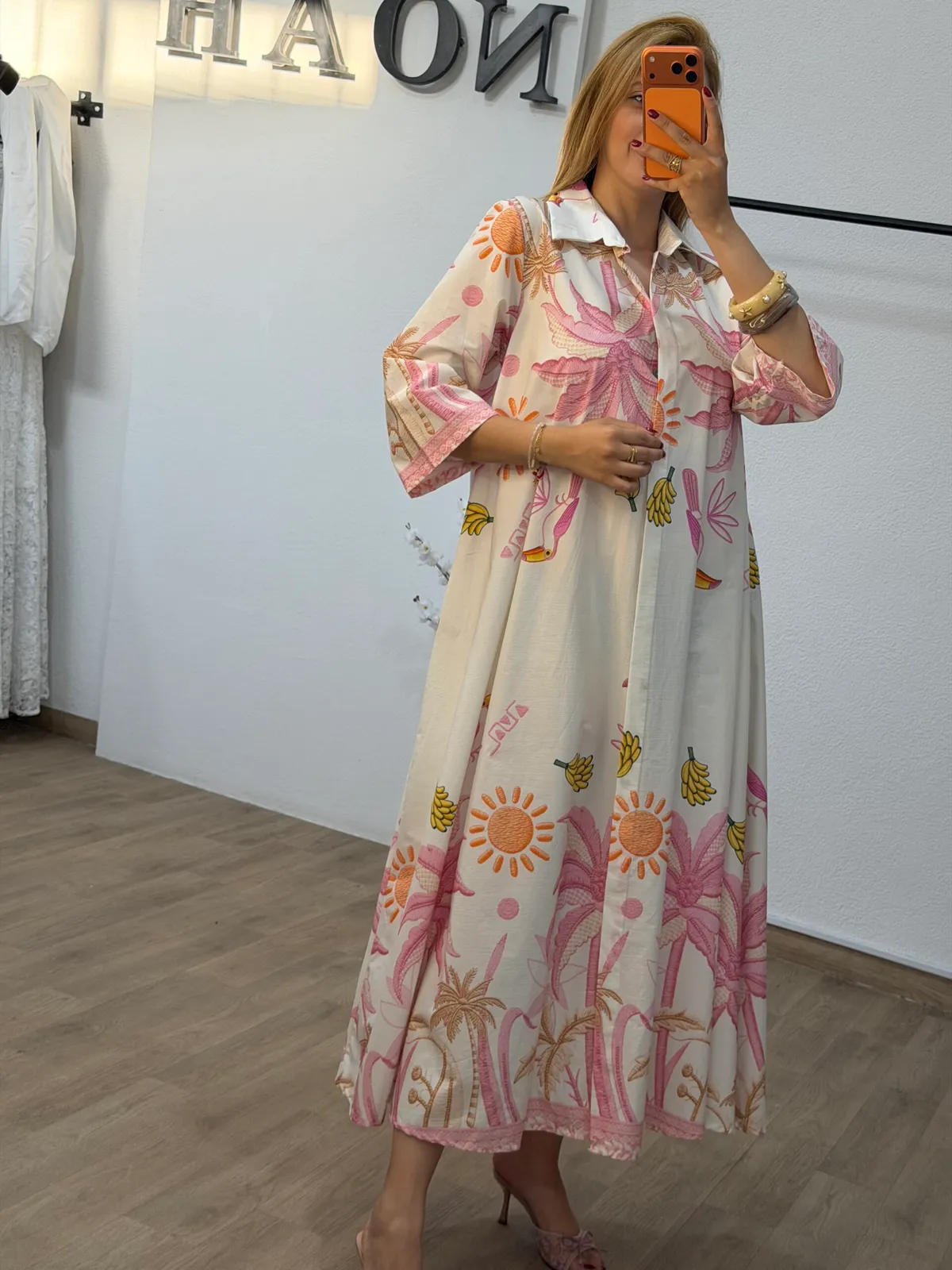 Robe Tropicana Popeline