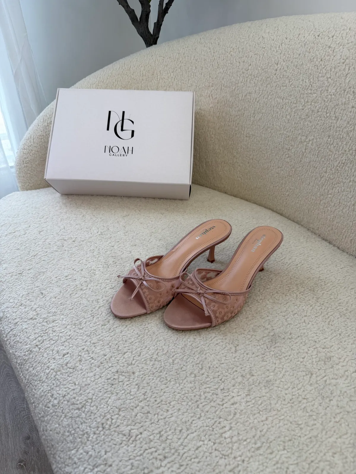 Mules Rosée Fleurie
