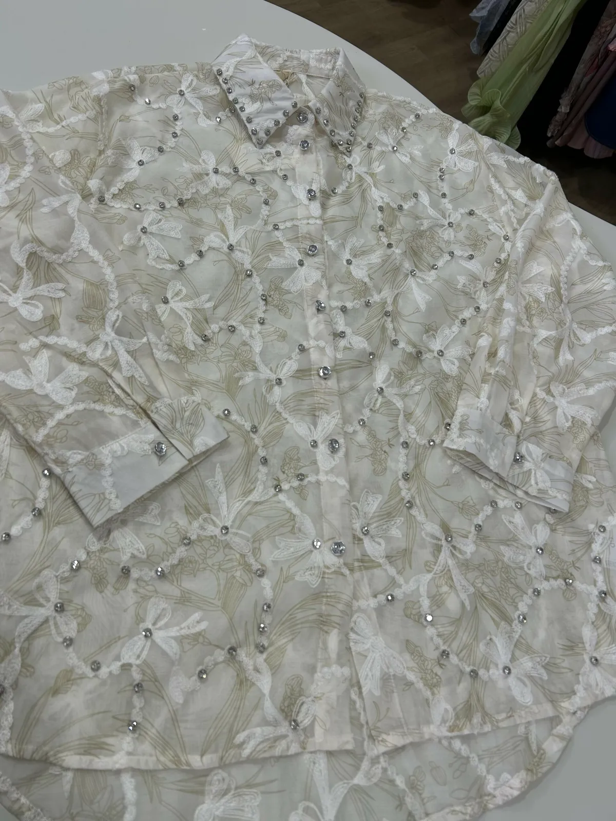 Chemise Crystal Flower