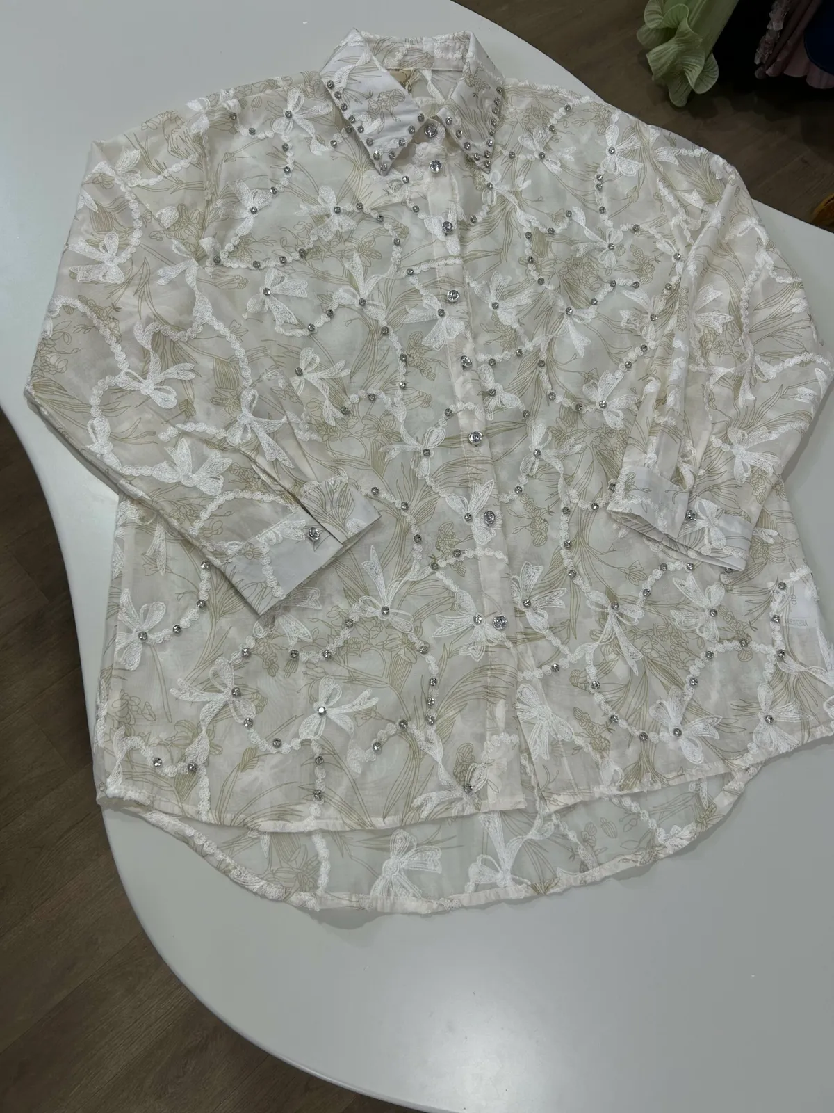 Chemise Crystal Flower