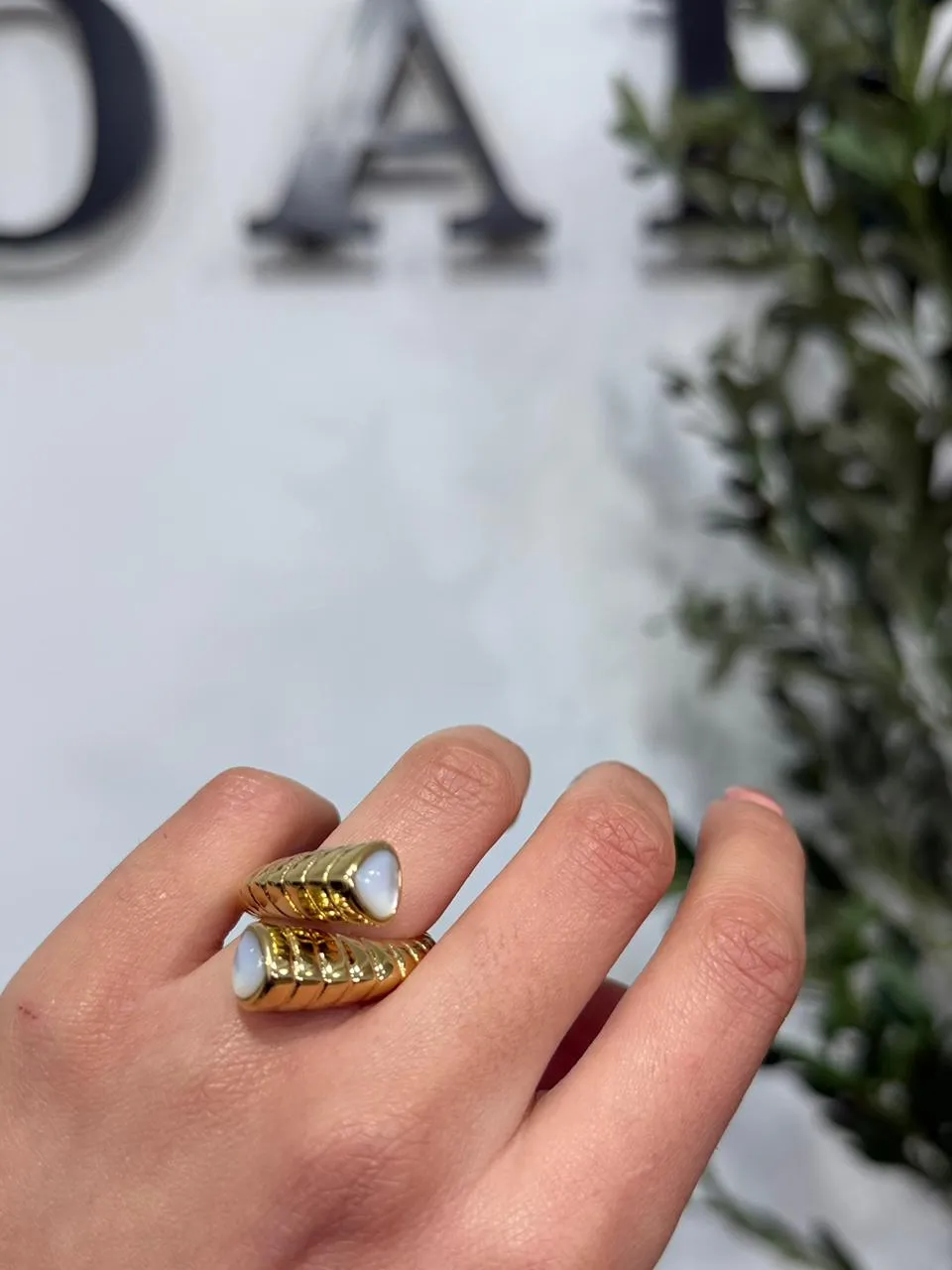 Bague Infinity Duo