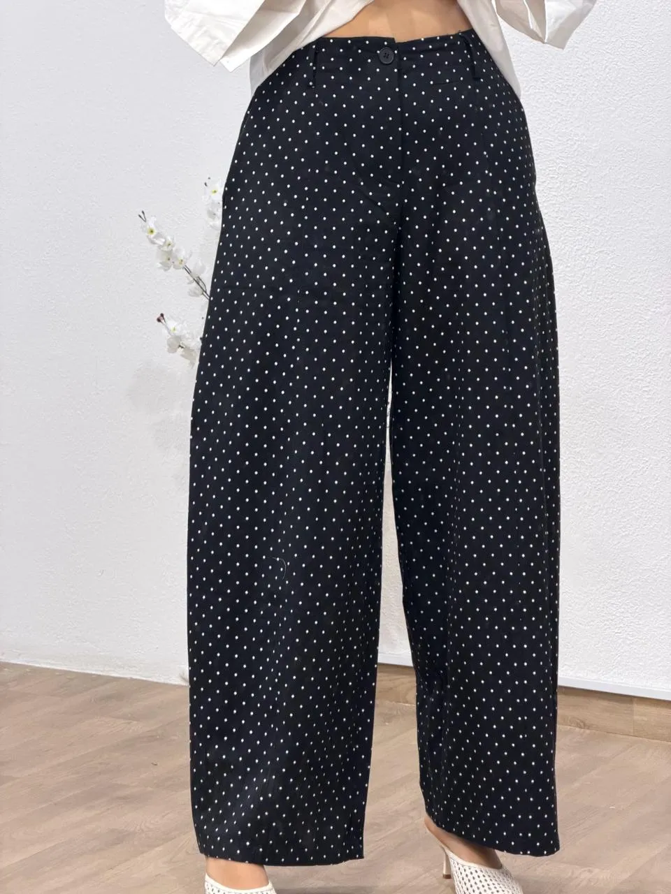 Pantalon Pois Élégance