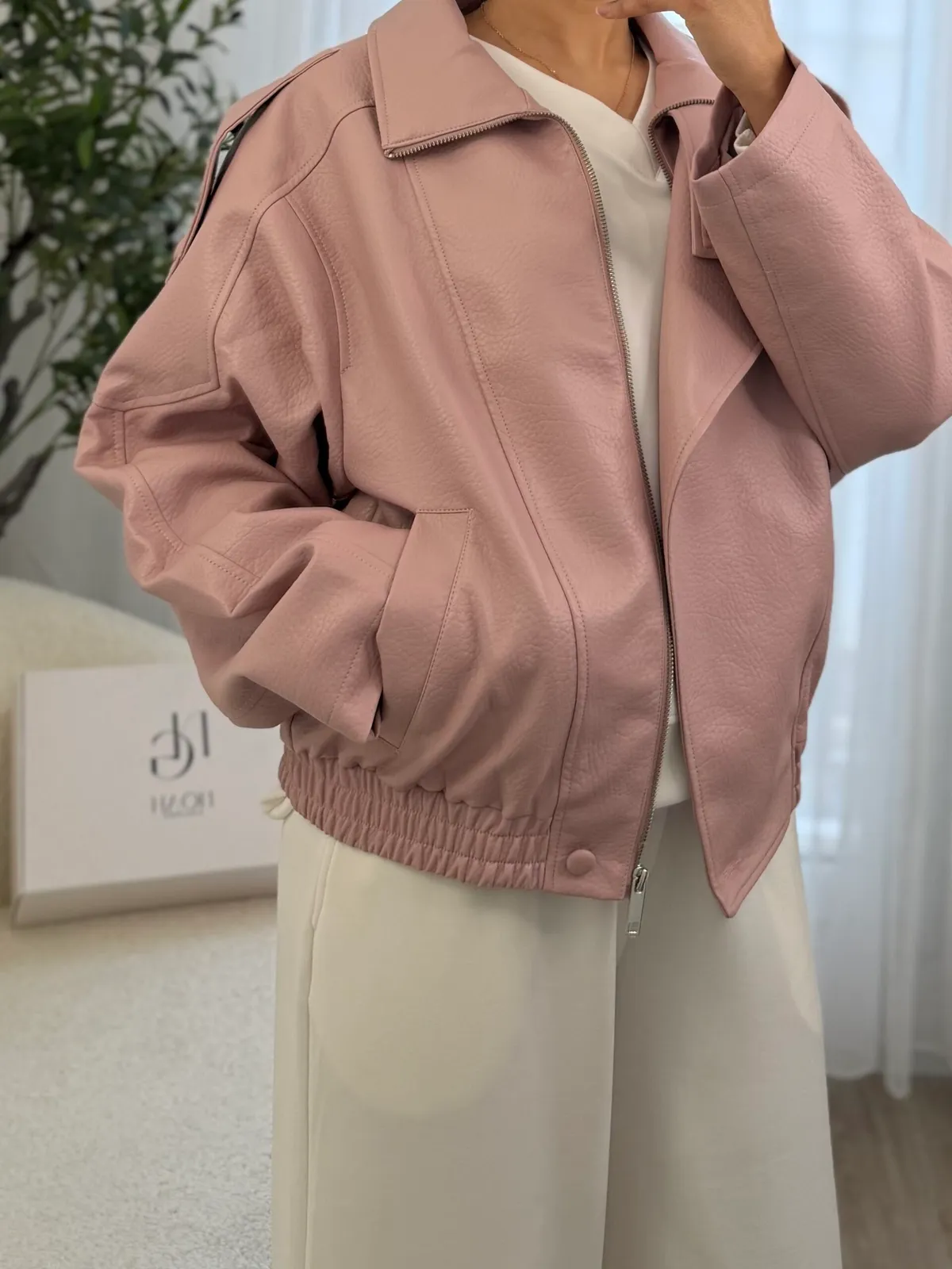 Veste Élégance Rose