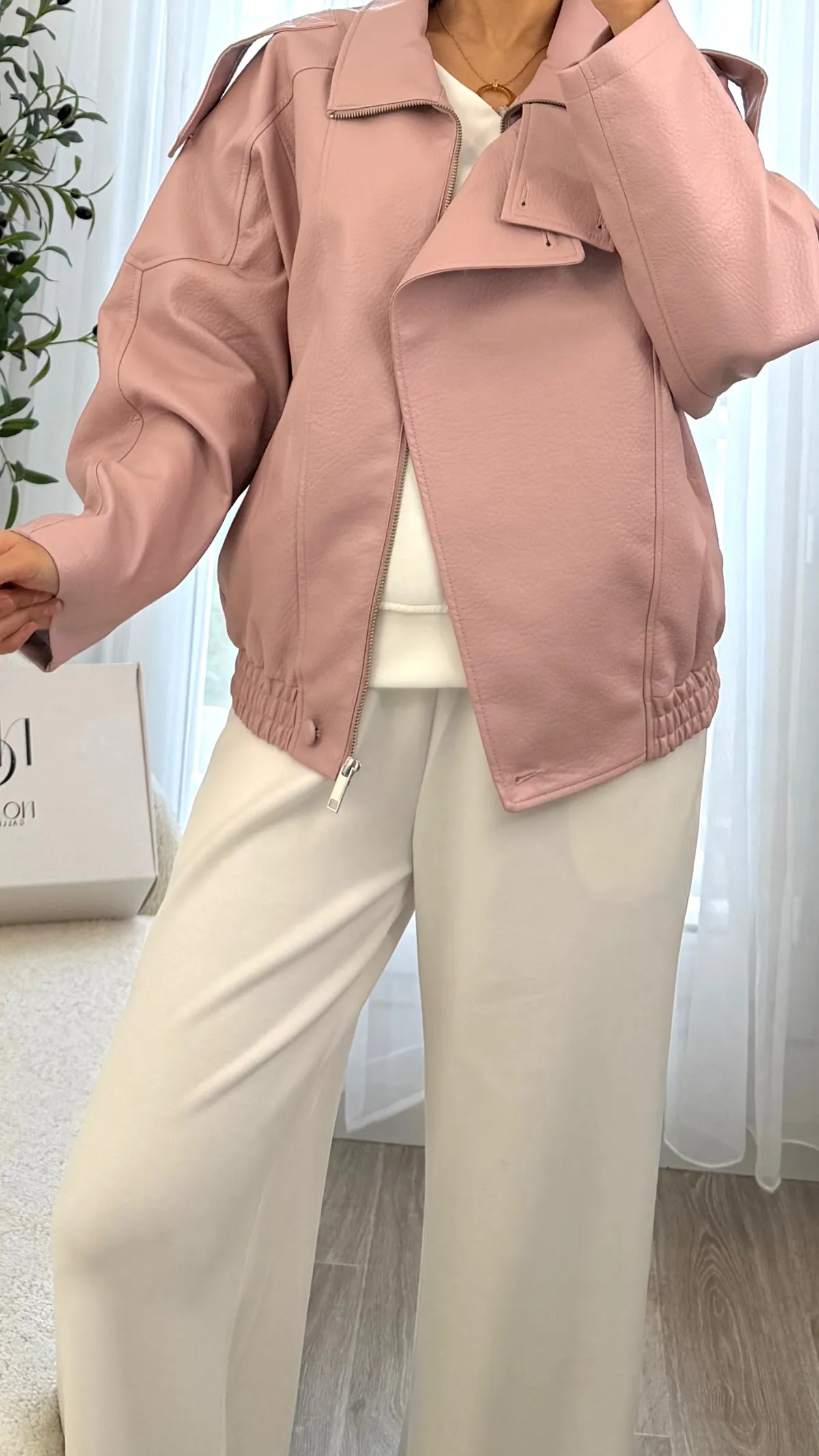 Veste Élégance Rose