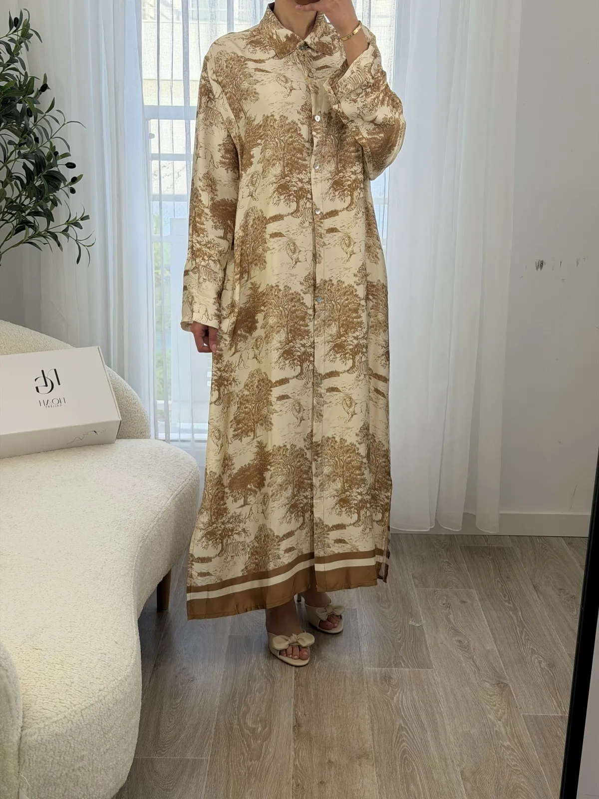 Robe Sable Élégance