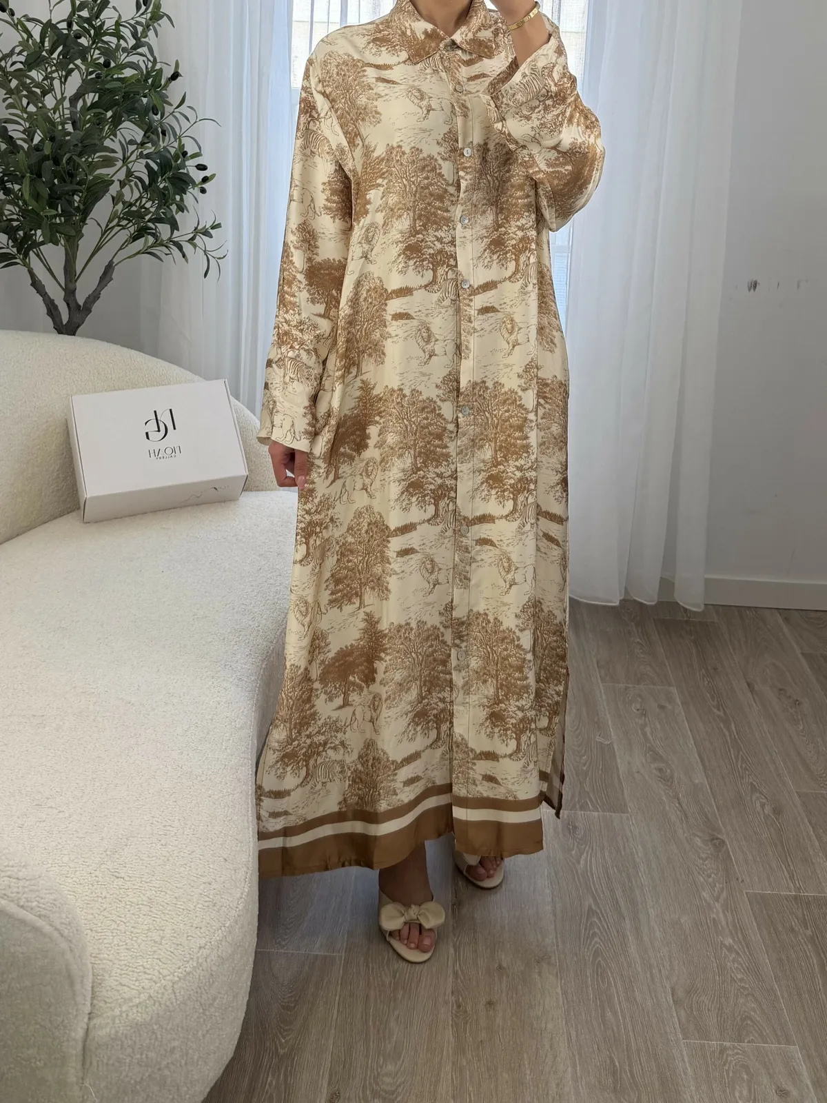 Robe Sable Élégance