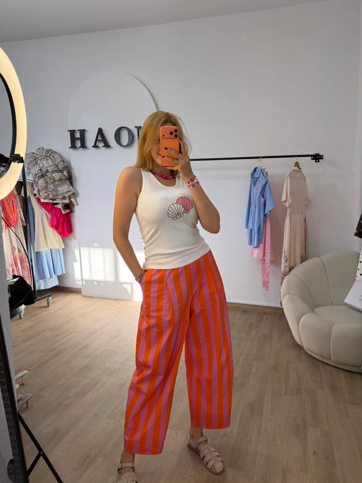 Pantalon Candy Rayé