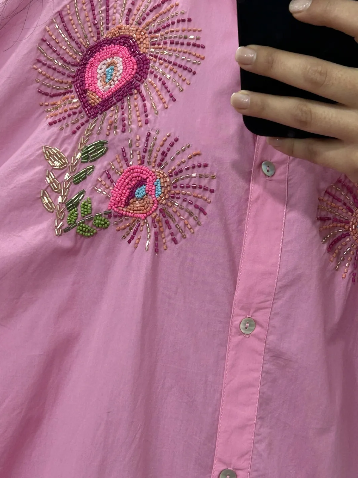 Robe Rose &amp; Ciel